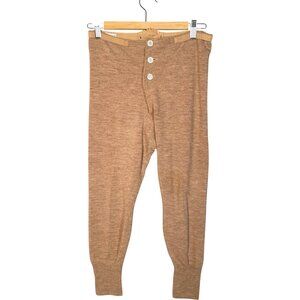 Vintage 100% Wool Pants Base Layer Leggings Made in England S